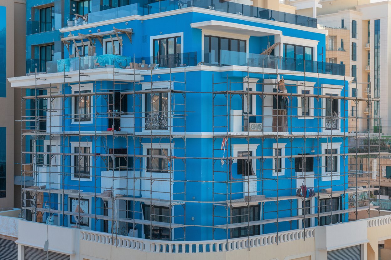 Residential Building renovation dubai UAE