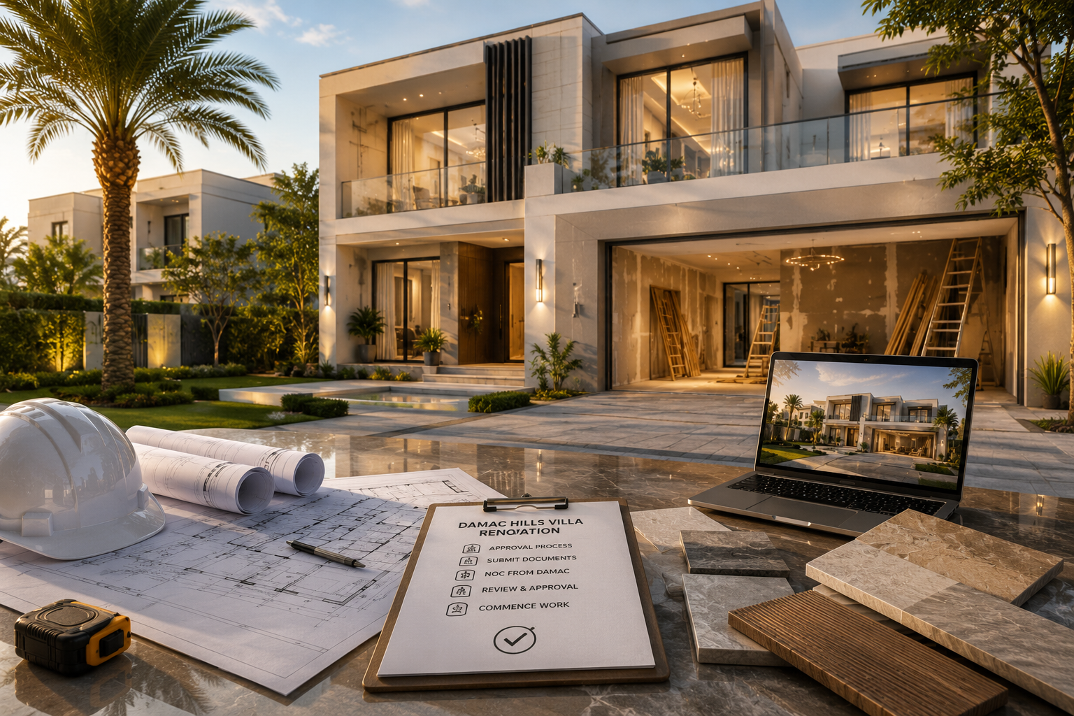 DAMAC Hills Villa Renovation: The Approval Process, the Costs, and What to Expect